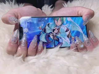 ロング 💜MIYA nail川崎店のネイルデザイン