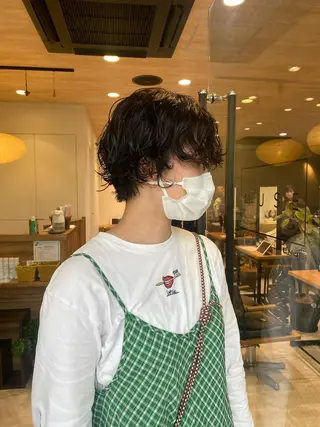 ショート パーマ パーマ指名No1 /namiのヘアスタイル