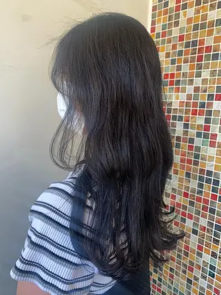 ロング 小沼采唯👧🏼 海好きオヌちゃんのヘアスタイル