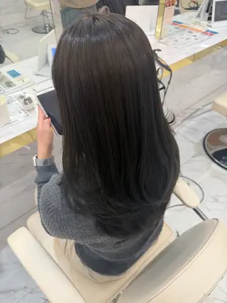 ロング 現地韓国ヘア🇰🇷 Chisaki치사키のヘアスタイル