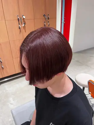 ショート カラー メンズ *♪ひなた ⋆カットモデル募集のヘアスタイル