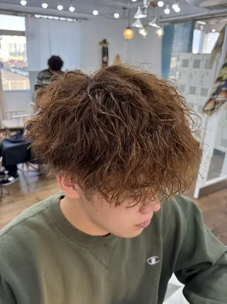 パーマ メンズ メンズ特化サロン Ryomaのヘアスタイル