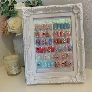 ネイル La neige* yuki 🥯🍑のネイルデザイン