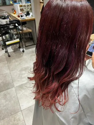 ロング モテ髪🌈細矢 森平のヘアスタイル