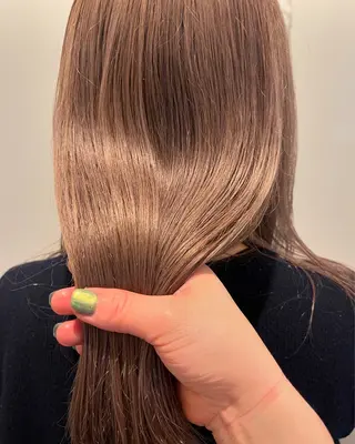 ミディアム カラー ケアブリーチ/ボブ/ honoのヘアスタイル