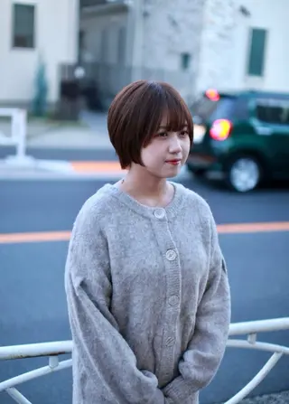 ショート カラー 大西 カズマのヘアスタイル