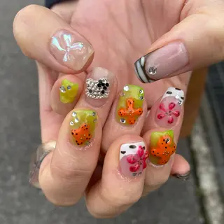 ネイル ゆびノさき茨木店 ニュアンス/アートのネイルデザイン