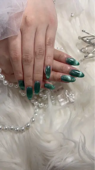 ミディアム Hanaai Salon新宿店のネイルデザイン