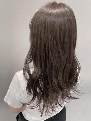 セミロング カラー 🦖鶴岡香純🦖 育休中のヘアスタイル