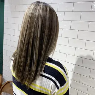 ロング カラー 原山 直人のヘアスタイル