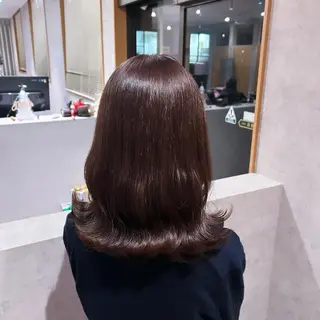 ミディアム カラー suri-ru hair【スリールヘアー】所属・FURUSAWA AOIのヘアスタイル