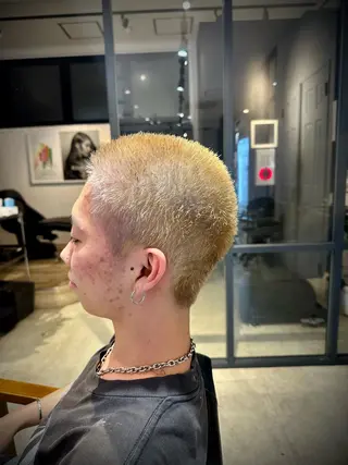 ショート メンズ flammeum関内店所属・🥀Hosaka Kazuki🥀のヘアスタイル