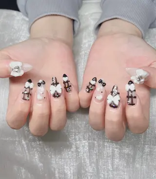ネイル Lee Nails チップ長さだし専門店のネイルデザイン