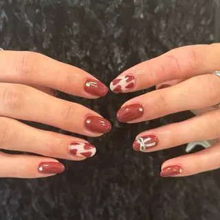 ネイル qup nail 新宿西口店所属・qupnail🎀 kuwajimaのネイルデザイン