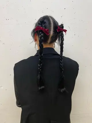 ロング 髪質改善/縮毛/新宿 🫧SUZUKA🫧のヘアスタイル