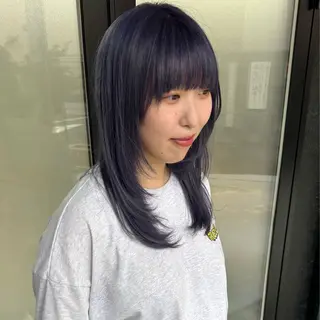 ロング カラー 暖色カラー/ブリーチ 🎀オビツメイ🎀のヘアスタイル