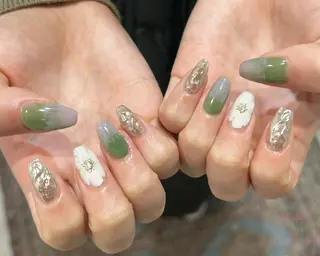 ネイル 0203ムニムサン 💙Mihoのネイルデザイン