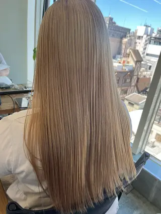 ロング カラー タケ/カットブリーチ モデル募集中！！のヘアスタイル