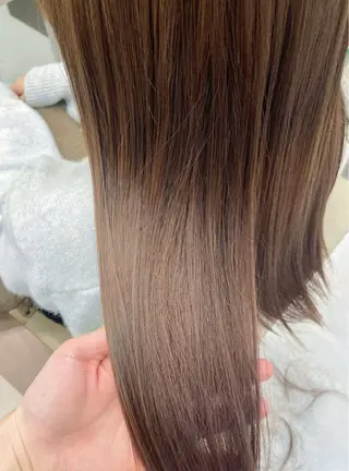 ロング かずや🍀/髪質改善 /艶髪カラー/眉毛のヘアスタイル