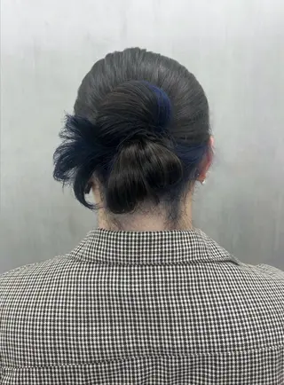 ロング カラー ヘアアレンジ アヤノ/ 似合わせカット✂️のヘアスタイル