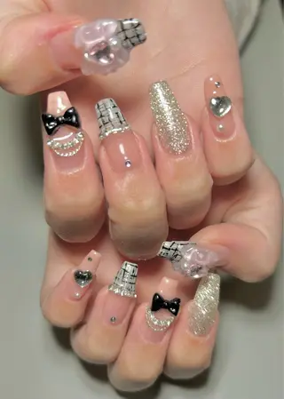 ネイル Liennail 持込デザインやり放題のネイルデザイン