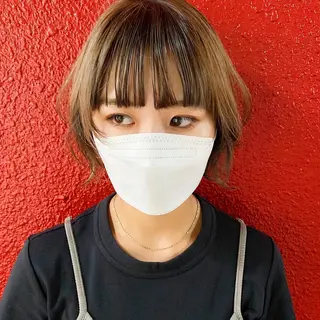 ショート カラー CODE.LINE所属・中川 竜誠のヘアスタイル