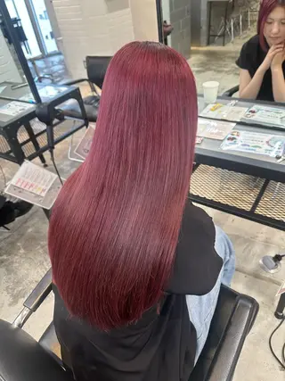 ロング カラー パーマ ヘアアレンジ メンズ 暖色💖ツヤ髪💖 masae🌼のヘアスタイル