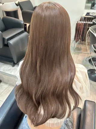 ロング カラー パーマ ヘアアレンジ メンズ ワット 原宿のヘアスタイル