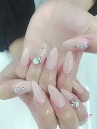 ネイル ロング リラネイル ギョウのネイルデザイン