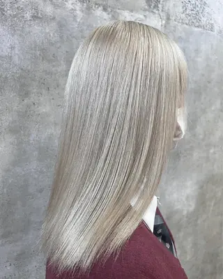 ロング カラー apollo yokohama所属・バレイヤージュ横浜 ハイライトのヘアスタイル