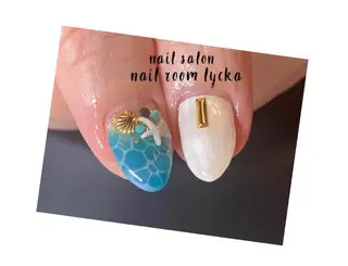 ネイル ﾈｲﾙﾙｰﾑﾘｯｶ 𝐦𝐚𝐲𝐮のネイルデザイン