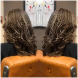 ミディアム marbles横浜店所属・marbles shunのヘアスタイル