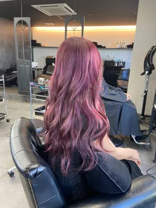 ロング 【salon Def】所属・韓国風・透明感カラー 💫ami💫のヘアスタイル