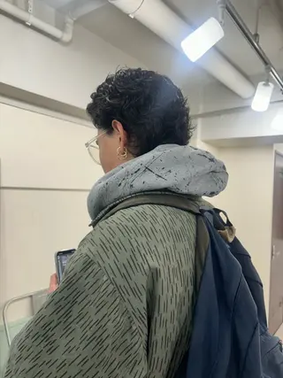 ショート パーマ メンズ ☕️結【suii.】 ボブ/ヘアセット☕️のヘアスタイル