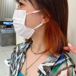 カラー 💖大人韓国ヘア💖 韓国艶カラー【銀座】のヘアスタイル
