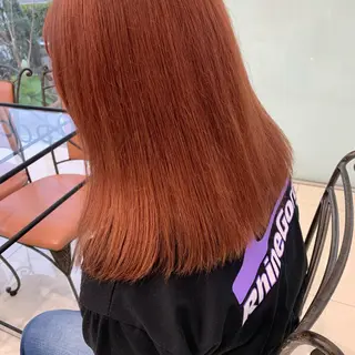 ミディアム カラー 韓国ヘア/髪質改善 /艶カラー/sahoのヘアスタイル