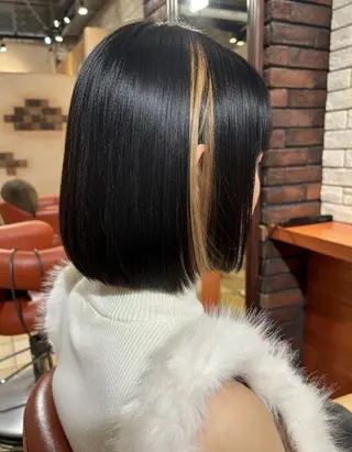 ミディアム flencia 丸 和博|カットのヘアスタイル