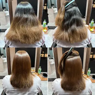 ミディアム LuanaTOKYO 都築佑汰のヘアスタイル