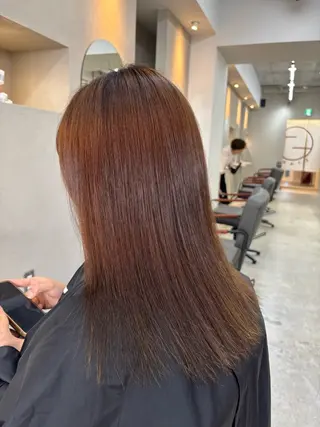 セミロング STAND所属・古賀 光のヘアスタイル