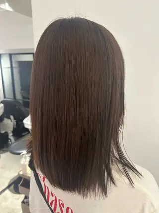 カラー UNBIRTHDAY ゆづみのヘアスタイル