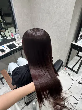 カラー トレンド甘めガーリー Mizuki☁️🫧のヘアスタイル