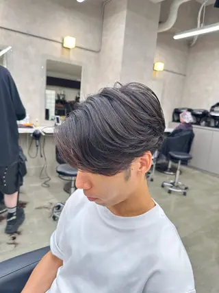 ショート パーマ 🟦ニュアンス/メン ズパーマ横浜🟦のヘアスタイル