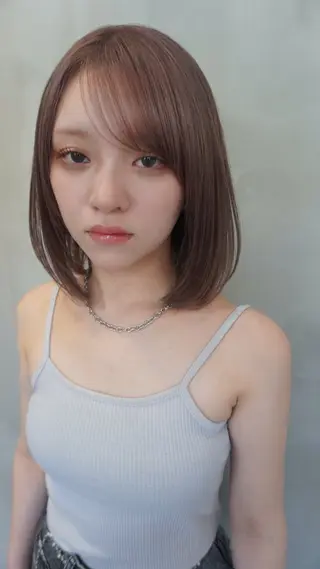 カラー hinata/ ハイトーンカラー🪽のヘアスタイル