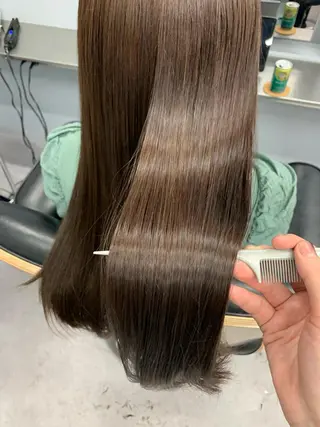 ロング I-CON所属・髪質改善/美髪のプ口 中島みきのヘアスタイル