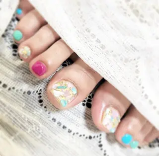 ネイル Felice所属・ベテランネイル cnc  nailのネイルデザイン