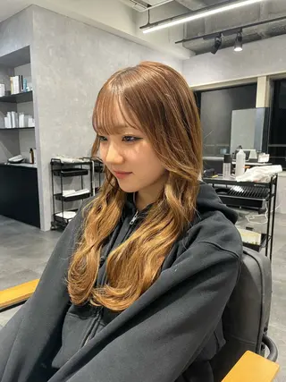 ロング 江田 悠真のヘアスタイル