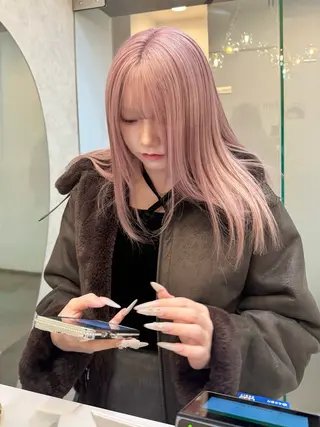 セミロング 髪質改善/札幌/大通 店長 ヨシカワアツシのヘアスタイル