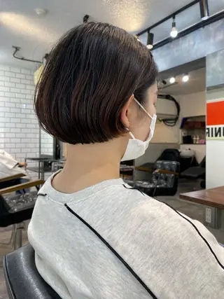 ショート ボブとパーマの達人 /美容室難民の方是非のヘアスタイル