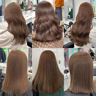 ロング カラー 韓国カット/ パーマ/KOTAのヘアスタイル