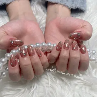 ネイル 💎CC・NaNa 韓国風ネイル🌙Cのネイルデザイン